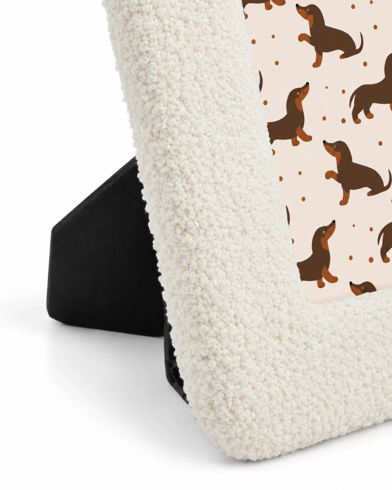 MMrco infantil de diseño con textura suave | Decoración