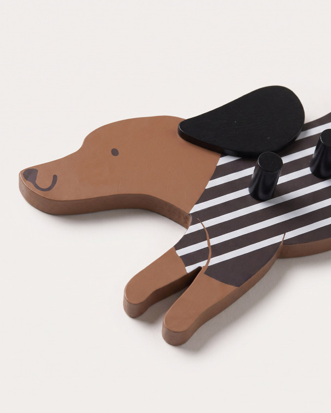 Perchero de pared infantil DOG