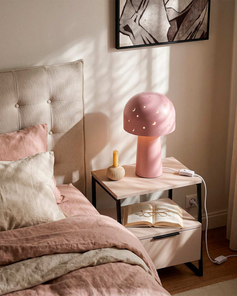 Lámpara Infantil con Estrellas y Lunas | Decoración Mágica para Dormitorios Infantiles